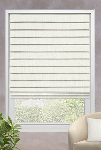 Pleated Roman Shade